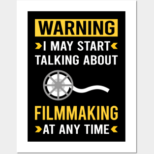 Warning Filmmaking Filmmaker Film Making Posters and Art